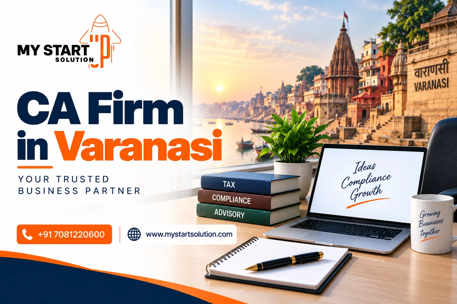 Top Chartered Accountant Firms in Varanasi | My Startup Solution