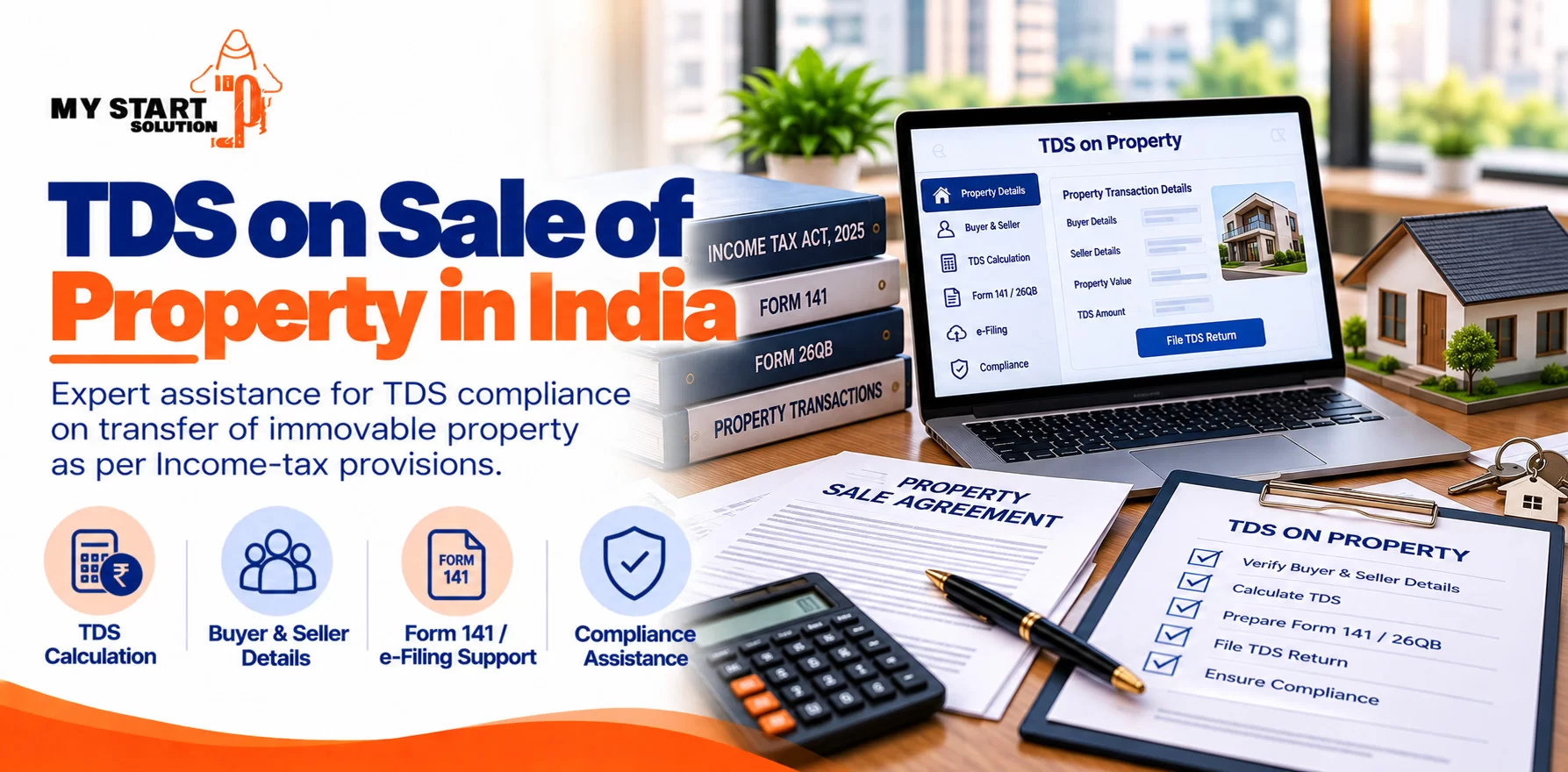 TDS on Sale of Property in India